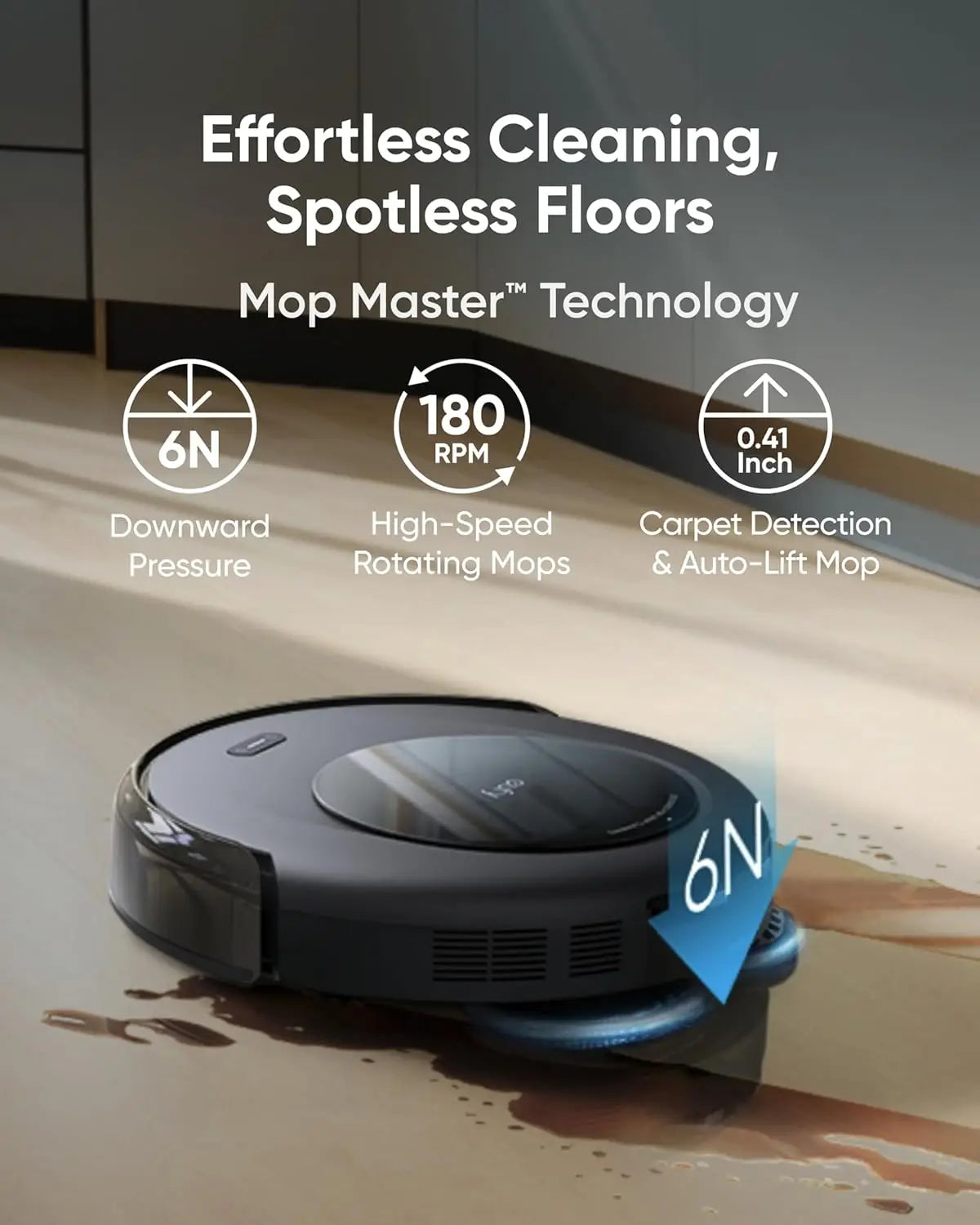 Refurbished eufy Omni C20 Robot Vacuum and Mop Combo, All-in-One Station（3-Month Warranty)