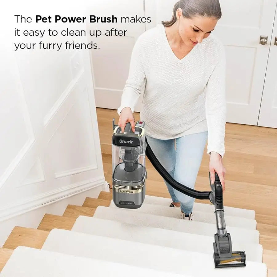 Shark | Upright Vacuum Cleaner for Home | Rotator Lift-Away | No Hair Wrap | HEPA Filter | Lightweight Bagless Vacuum for Pet Ha
