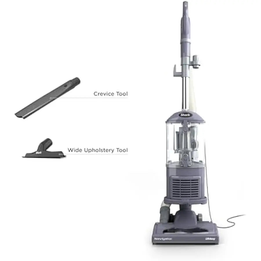Shark Upright Vacuum Cleaner | Navigator Lift-Away | Pet Hair, Carpet & Hard Floor Cleaning | Upholstery & Crevice Tools | HEPA