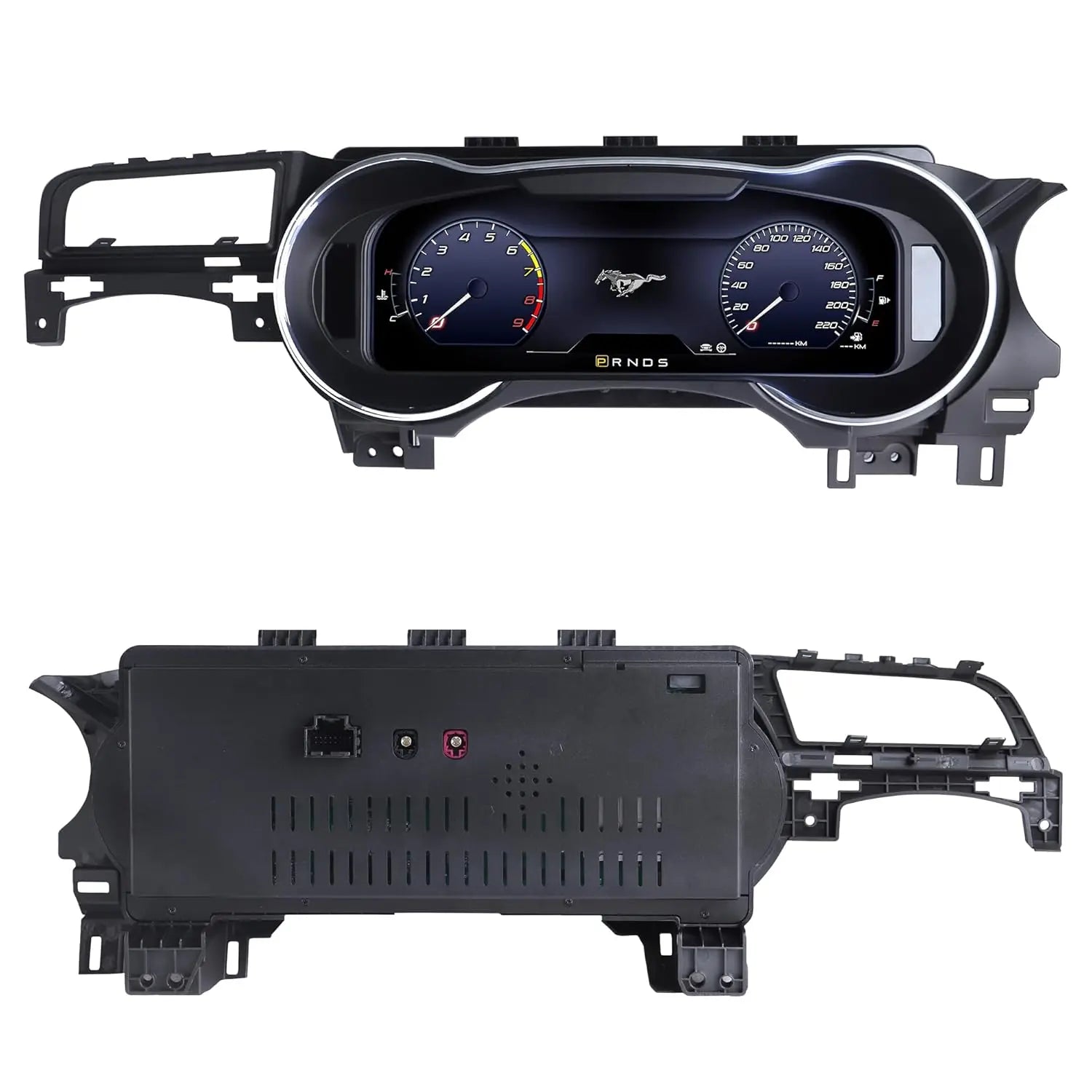 12.3" Digital Dash Instrument Cluster for Ford Mustang 2015-2021 Digital Cluster Instrument Speedometer Replacement Aftermarket Digital Dash Cluster