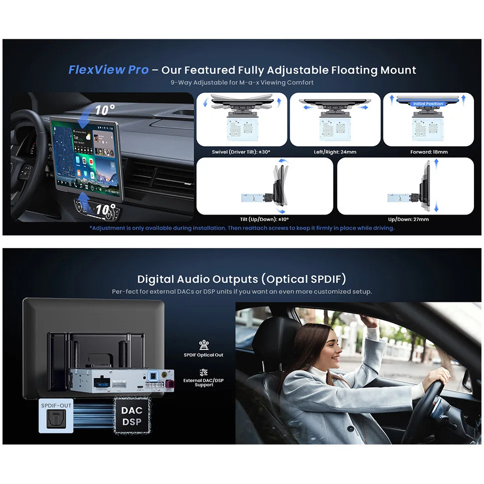 Android 13 1Din Car Stereo 14.1 inch Big Retractable Screen Bluetooth Navigation 4G GPS Track 1 Din Radio Auto Multimedia Player