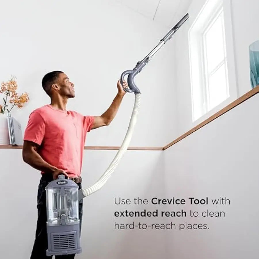 Shark Upright Vacuum Cleaner | Navigator Lift-Away | Pet Hair, Carpet & Hard Floor Cleaning | Upholstery & Crevice Tools | HEPA