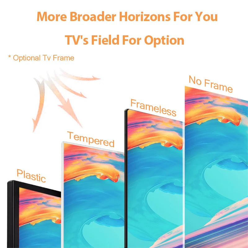 70 Inch 4k Television Android 2k Smart Tv 32 43 50 55 60 65 75 85 Inch for Cinema Experience