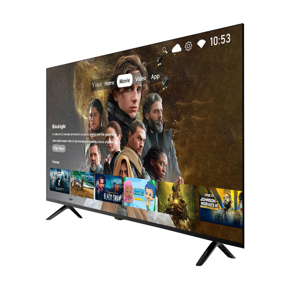 Smart TV  65   Inch 4K UHD1080p LED Display | Wi-Fi, Game Mode, Global DVB-T2 Digital Home CinemaTV Home Hotel