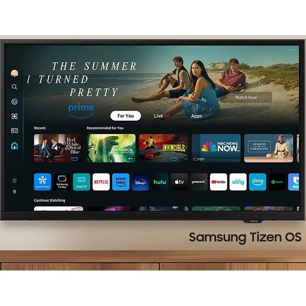 32 inch HD H5000 720P Smart TV (2025) Bundle with Premiere Movies Streaming + 19-45 Inch TV Wall Mount + 6-Outlet Surge Adapter