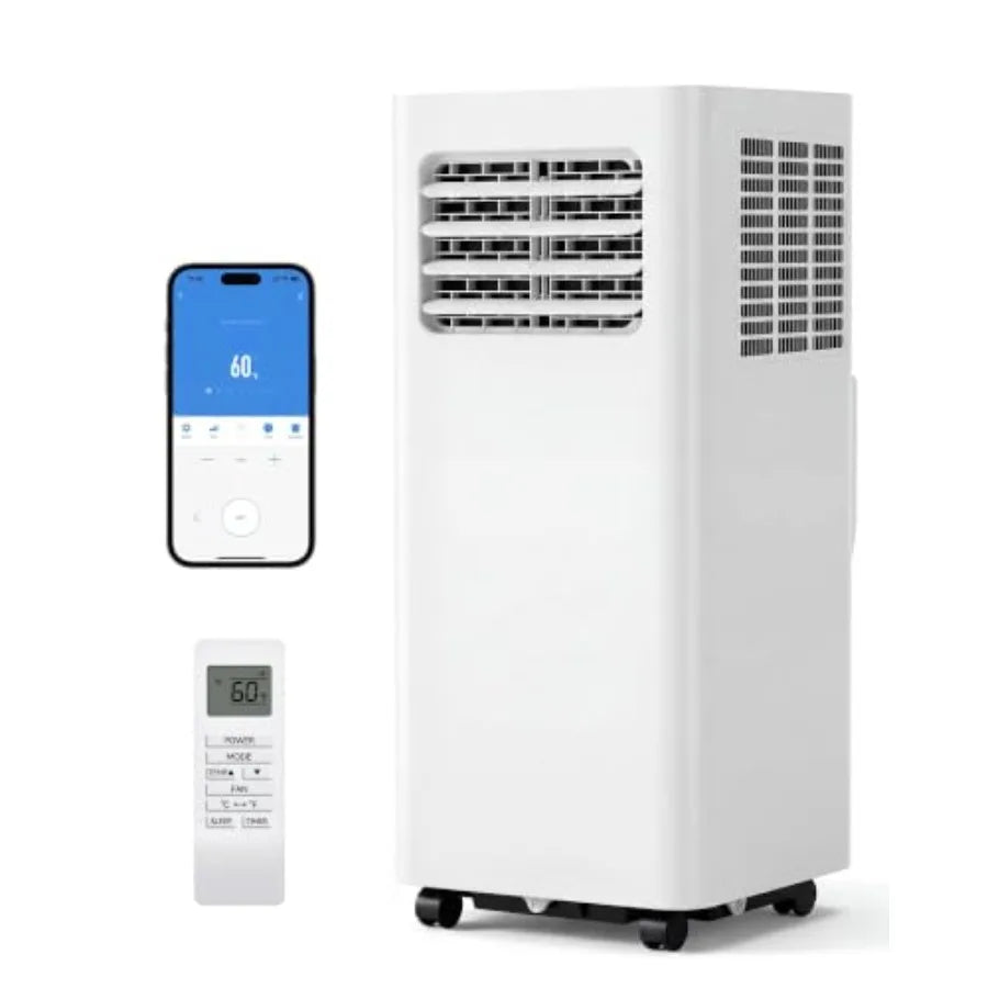 Portable Air Conditioners 12000 BTU 3-in-1 Portable Air Conditioner for Rooms Up to 600 sq.ft. with Cool Fan Dehumidifier Sleep