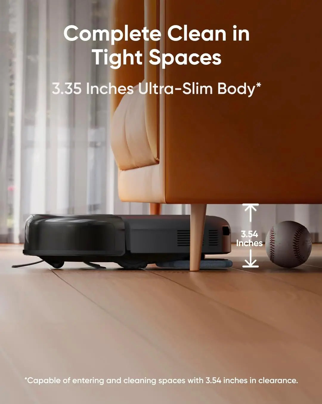 Refurbished eufy Omni C20 Robot Vacuum and Mop Combo, All-in-One Station（3-Month Warranty)