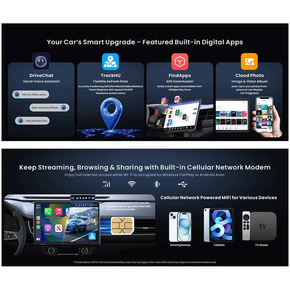 Android 13 1Din Car Stereo 14.1 inch Big Retractable Screen Bluetooth Navigation 4G GPS Track 1 Din Radio Auto Multimedia Player